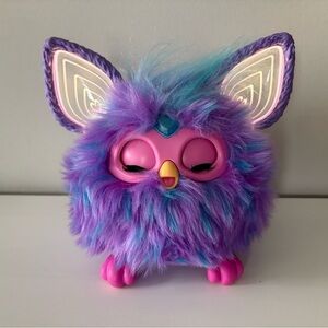 Hasbro Furby Purple & Teal Fur Interactive Toy